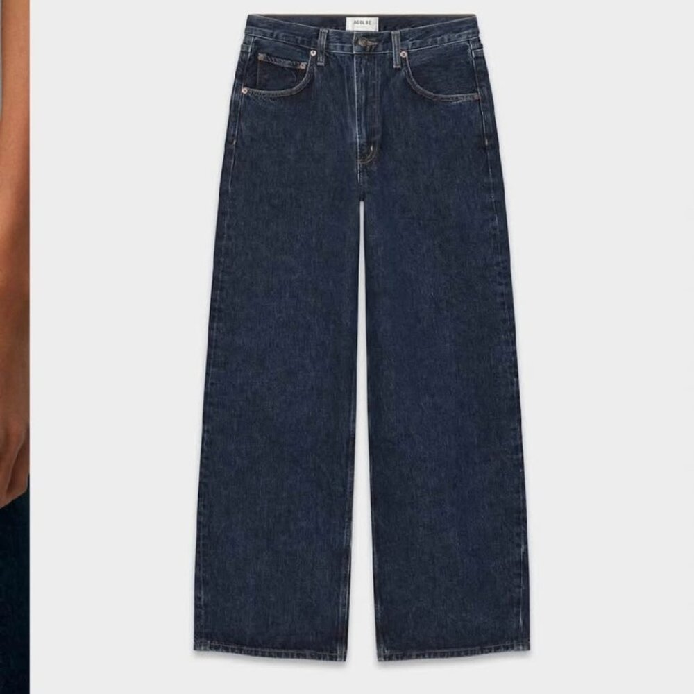 Agolde low curve jean